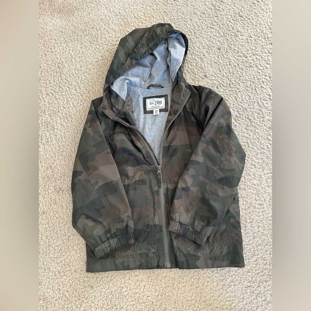 Place Gray and Camouflage Jacket